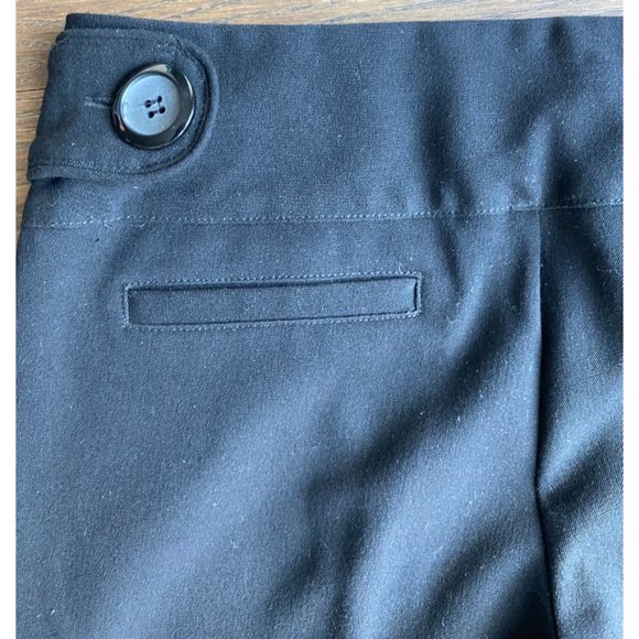 Vintage Guess Black Crop Wide Leg Pants Size 24 - Picture 7 of 9
